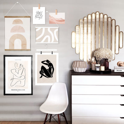DIY Wall Art Display Hacks: 7 Easy Tricks for Hanging Prints without Frames