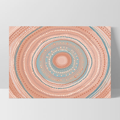 Connection | Yura Series - Art Print by Renee Molineaux, Poster, Stretched Canvas, or Framed Wall Art Print, shown as a stretched canvas or poster without a frame