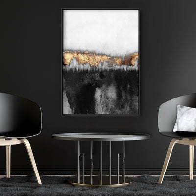 Into the Storm III - Art Print, Poster, Stretched Canvas or Framed Wall Art Prints, shown framed in a room