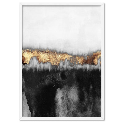 Into the Storm III - Art Print, Poster, Stretched Canvas, or Framed Wall Art Print, shown in a white frame
