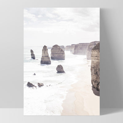 The Twelve Apostles V - Art Print, Poster, Stretched Canvas, or Framed Wall Art Print, shown as a stretched canvas or poster without a frame