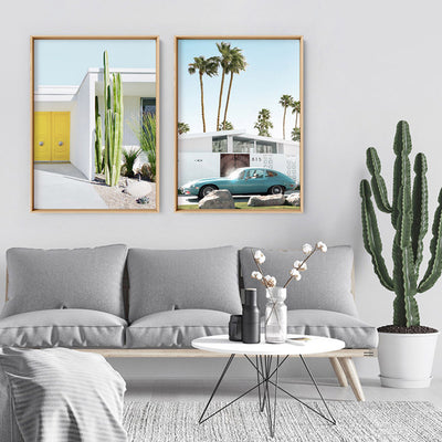 Palm Springs | 815 Classic - Art Print, Poster, Stretched Canvas or Framed Wall Art, shown framed in a home interior space