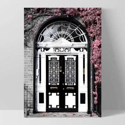 Regal Arch Doorway - Art Print, Poster, Stretched Canvas, or Framed Wall Art Print, shown as a stretched canvas or poster without a frame