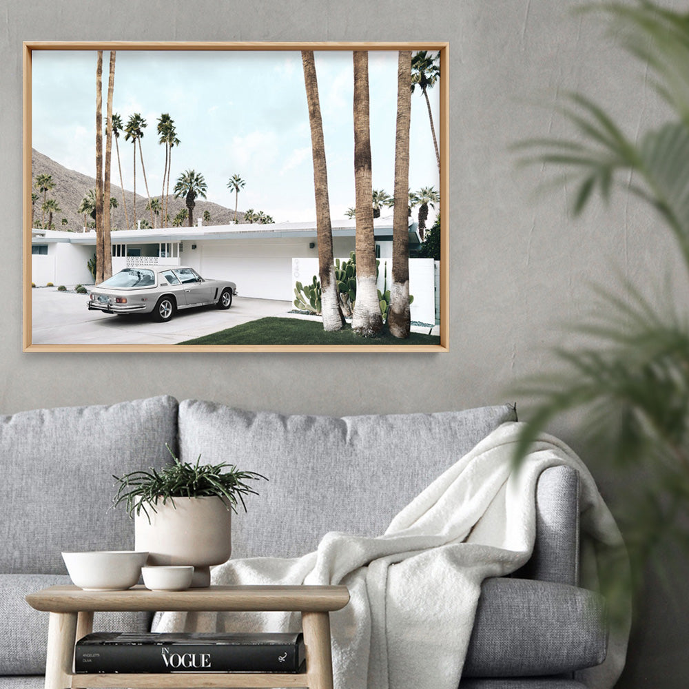 Palm Springs | 940 Classic - Art Print, Poster, Stretched Canvas or Framed Wall Art Prints, shown framed in a room