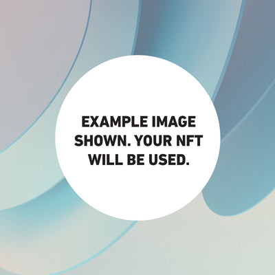 Your NFT | Minimal Style - Art Print, Poster, Stretched Canvas or Framed Wall Art, Close up View of Print Resolution