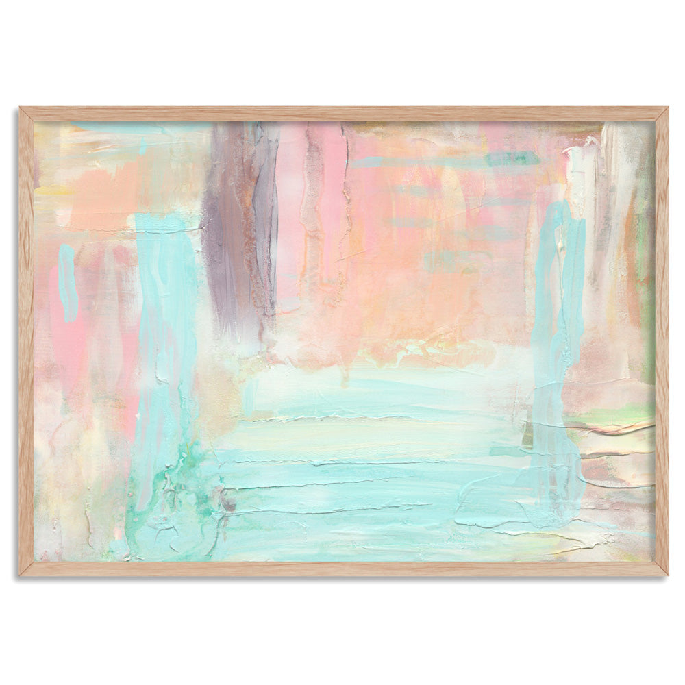 Clo I - Art Print by Nicole Schafter, Poster, Stretched Canvas, or Framed Wall Art Print, shown in a natural timber frame
