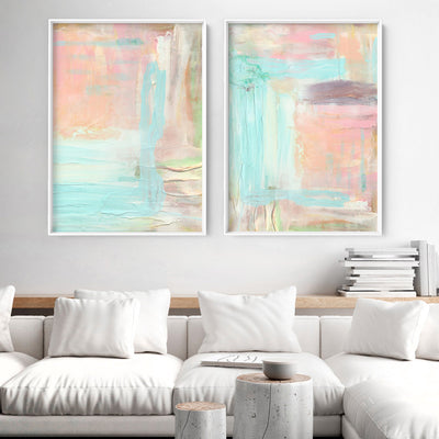 Clo I - Art Print by Nicole Schafter, Poster, Stretched Canvas or Framed Wall Art, shown framed in a home interior space