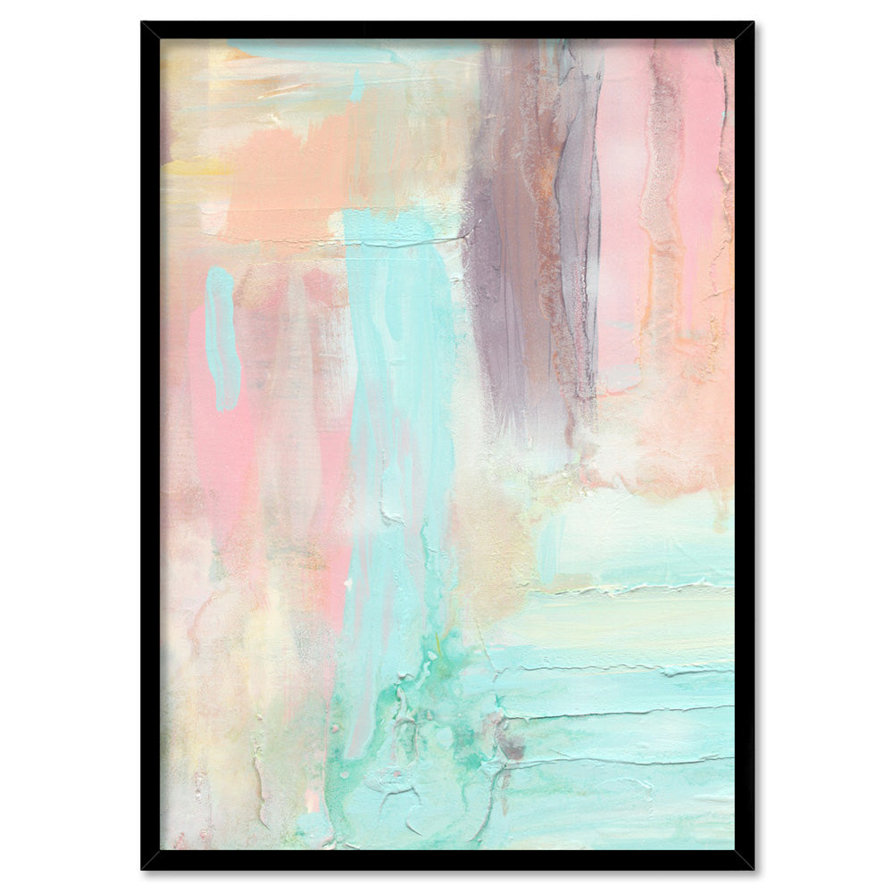 Clo II - Art Print by Nicole Schafter, Poster, Stretched Canvas, or Framed Wall Art Print, shown in a black frame