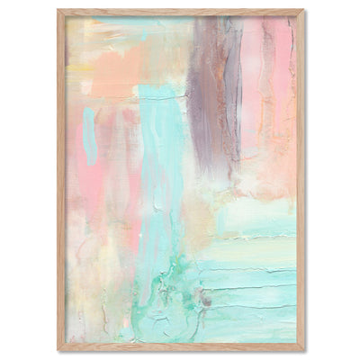 Clo II - Art Print by Nicole Schafter, Poster, Stretched Canvas, or Framed Wall Art Print, shown in a natural timber frame