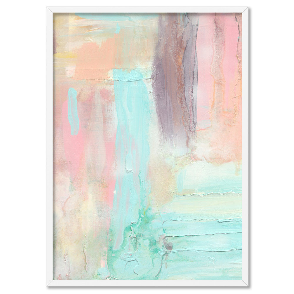 Clo II - Art Print by Nicole Schafter, Poster, Stretched Canvas, or Framed Wall Art Print, shown in a white frame