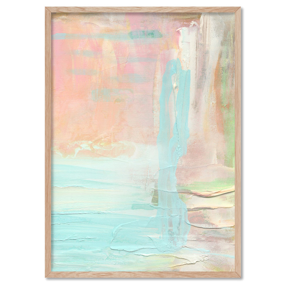 Clo III - Art Print by Nicole Schafter, Poster, Stretched Canvas, or Framed Wall Art Print, shown in a natural timber frame
