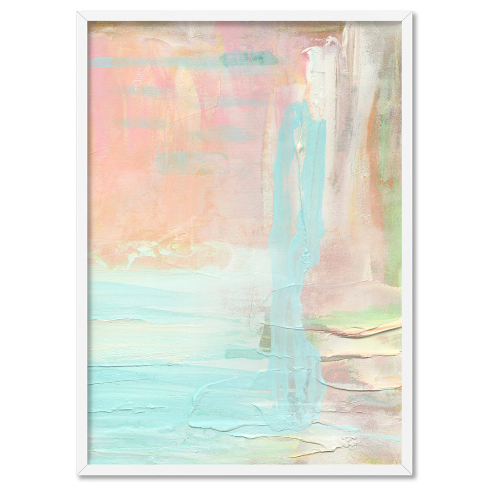 Clo III - Art Print by Nicole Schafter, Poster, Stretched Canvas, or Framed Wall Art Print, shown in a white frame